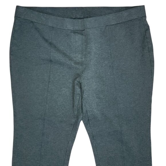 Style & Co Pants Womens Plus Size 20W Grey Gray Pull On Ponte Stretch Comfort - Picture 2 of 6